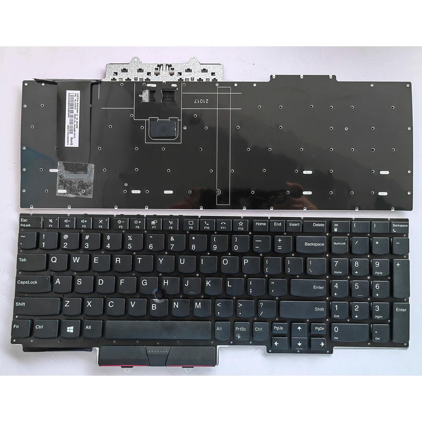 Laptop Replacement US Layout Keyboard for Lenovo Thinkpad E15 Gen 2 (20T8 20T9 20TD 20TE)