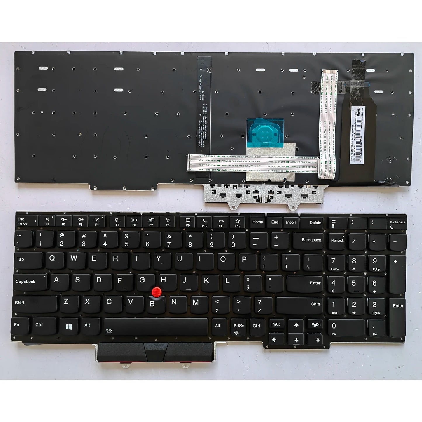 Laptop Replacement US Layout Keyboard for Lenovo Thinkpad E15 Gen 2 (20T8 20T9 20TD 20TE)